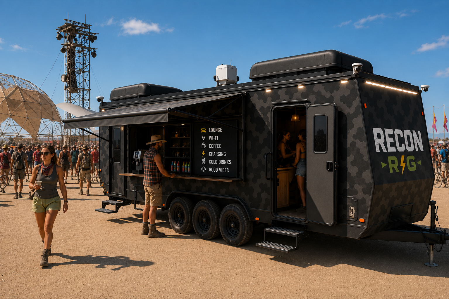 RECON Events — Temporary Infrastructure For Extraordinary Experiences